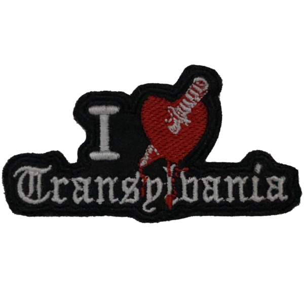 I love Transylvania patch